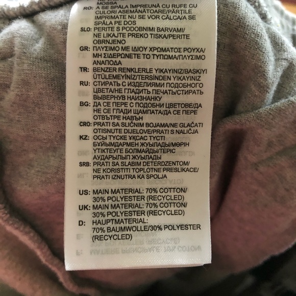 Men’s Gray 3 Stripe Adidas Sweatpants - Picture 6 of 6